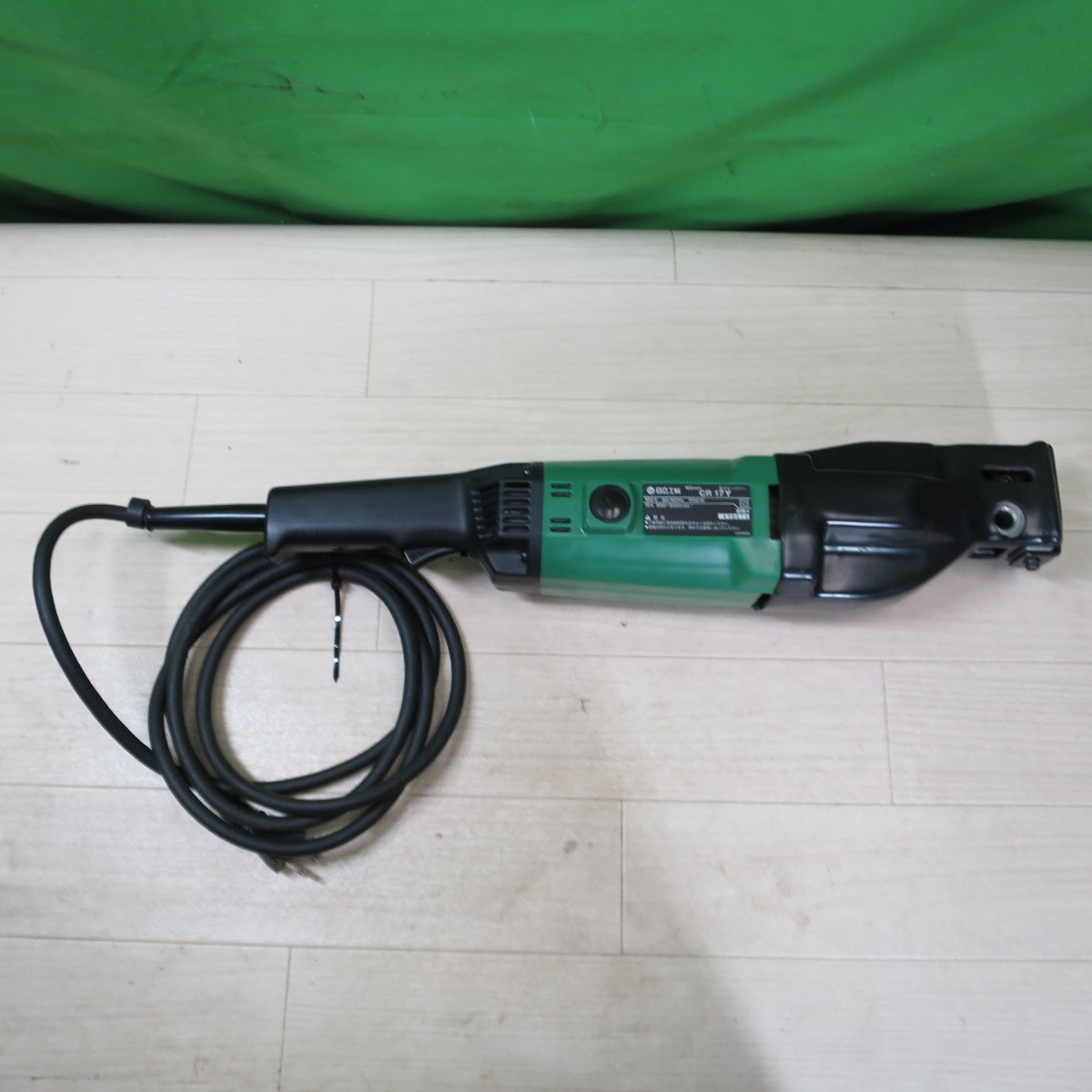 [送料無料] キレイ！付属品付き☆日立 165mm 電子 セーバソー CR17Y 電動 工具 切断 セーバーソー レシプロソー HITACHI コード式☆