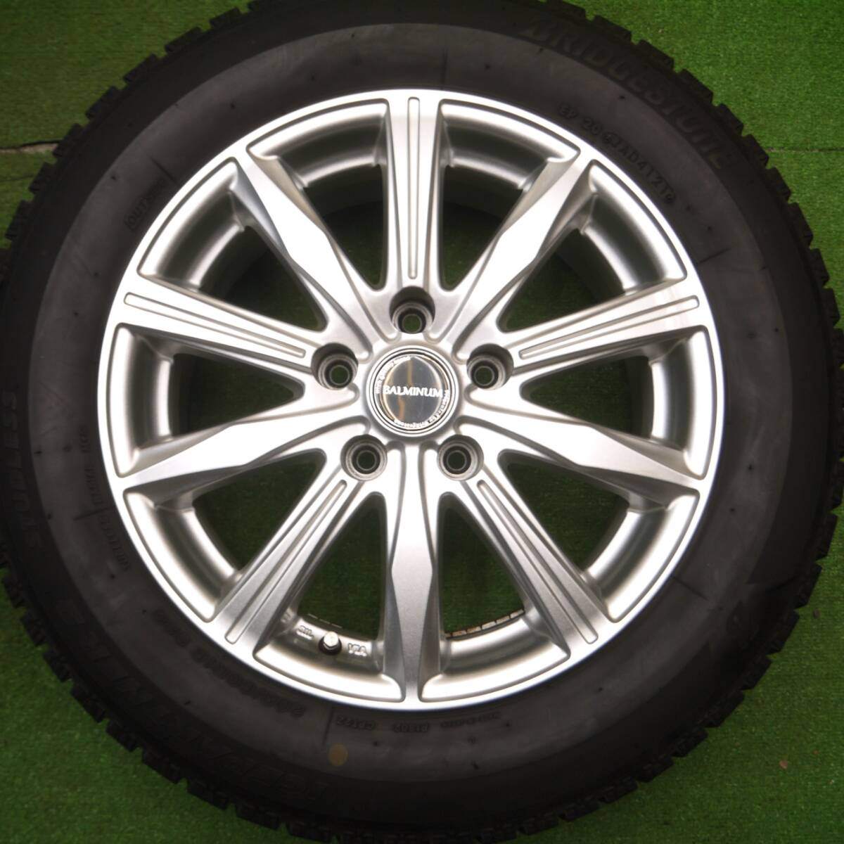 キレイ！21年★スタッドレス 205/60R16 ブリヂストン アイスパートナー2 BALMINUM バルミナ 16インチ PCD114.3/5H★5010810Hス