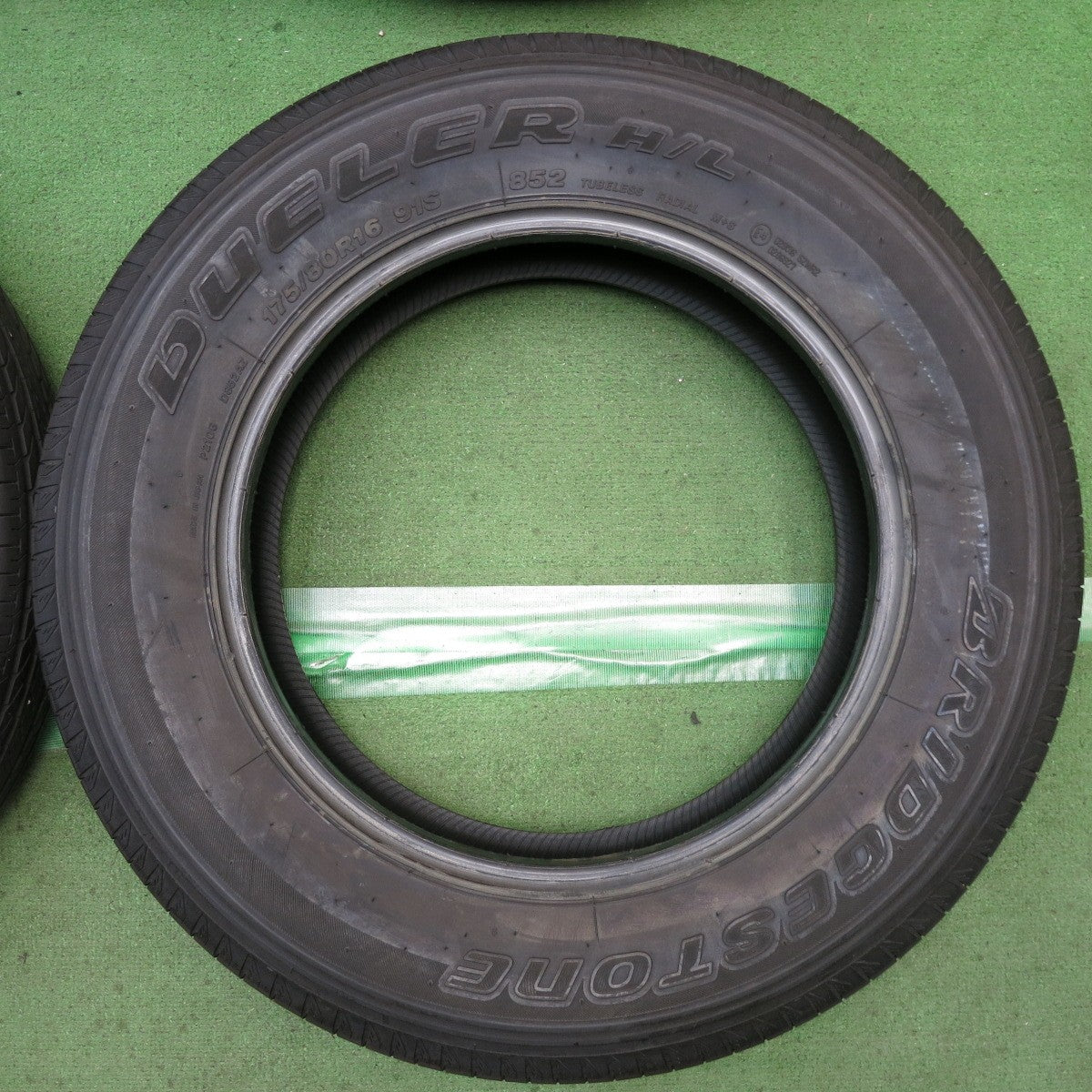新車外し！23年◎ジムニー 等 175/80R16 ブリヂストン デューラー H/L 852 DUELER タイヤ 16インチ◎6091101KKノタ