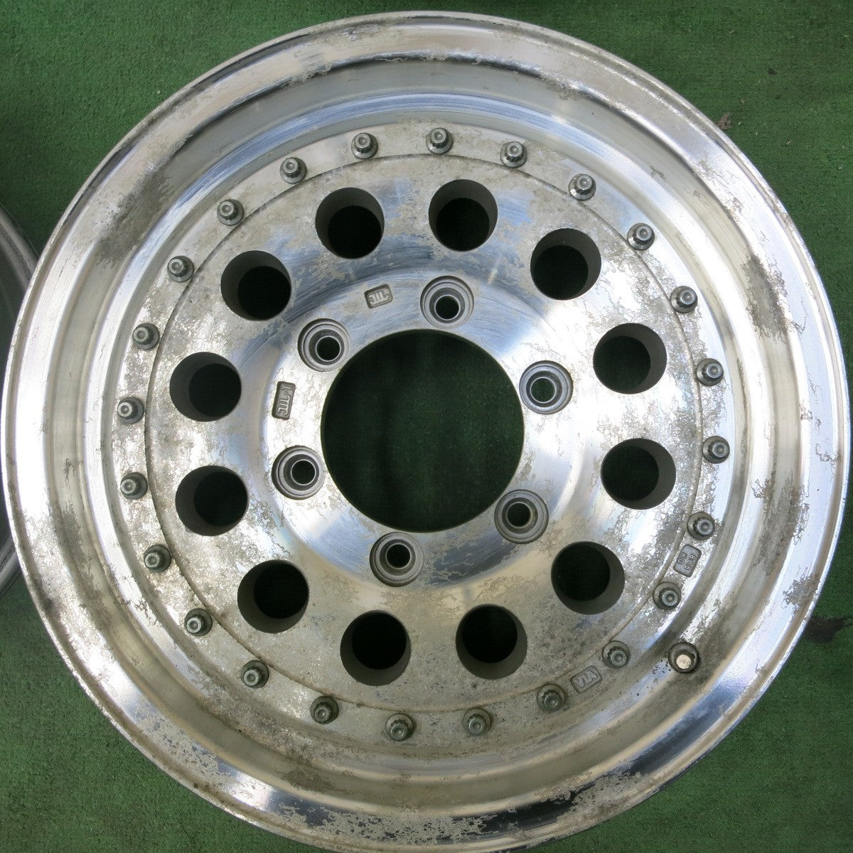 [送料無料] 4本価格★レンコン ホイール 15インチ 社外 アルミ ホイール 15×6J PCD139.7/6H★4110804SYホ