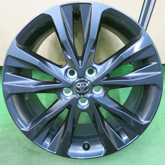[送料無料] 新車外し★トヨタ カローラ ツーリング W×B 純正 ホイール 17インチ 17×7.5J PCD100/5H★5031103ナホ