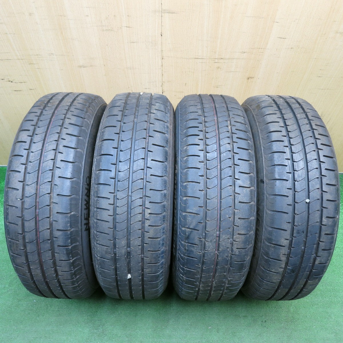 ほぼ未使用！25年★195/65R15 ブリヂストン NEWNO SIBILLA GX シビラ 15インチ PCD114.3/5H★6050204HAノ