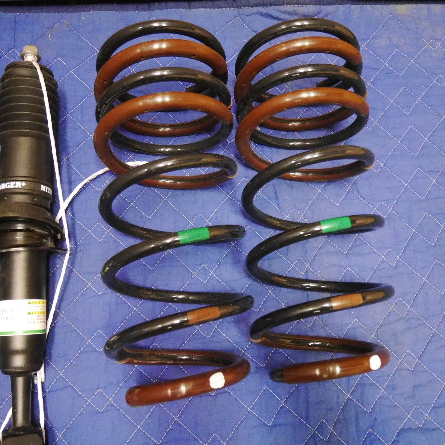 [送料無料] セット☆トヨタ TRJ250W ランクル 250 純正 サスペンション 48510-60590 ショック スプリング ARB NITRO CHARGER+ ニトロ チャージャー 現状品☆