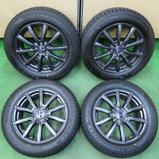 [送料無料] バリ溝！21年！キレイ！ほぼ10分★スタッドレス 215/60R17 トーヨー ウインター トランパス TX D.O.S. DOS 17インチ PCD114.3/5H★5012807イス