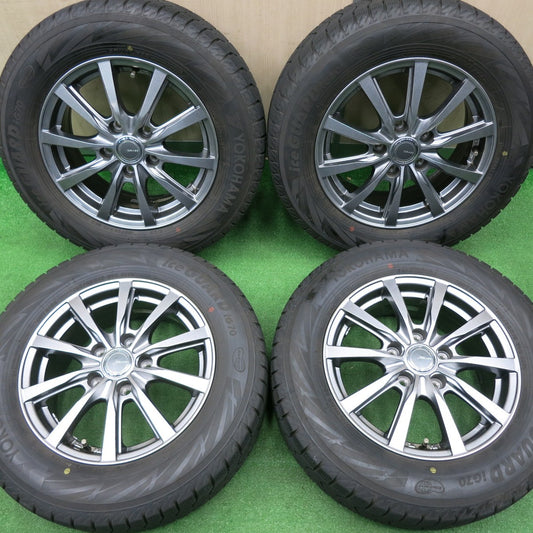 [送料無料] バリ溝！21年！キレイ！8.5分★スタッドレス 195/65R15 ヨコハマ アイスガード iG70 GRASS グラス 15インチ PCD114.3/5H★4113004NJス