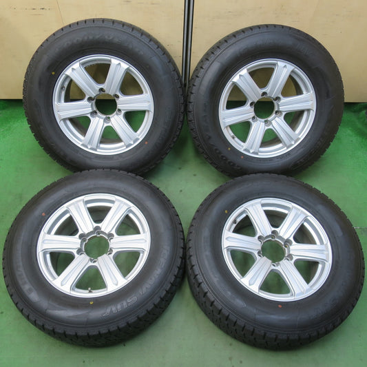 バリ溝！9.5分★スタッドレス 265/65R17 グッドイヤー アイスナビ SUV 社外 アルミ 17インチ PCD139.7/6H★6011003イス