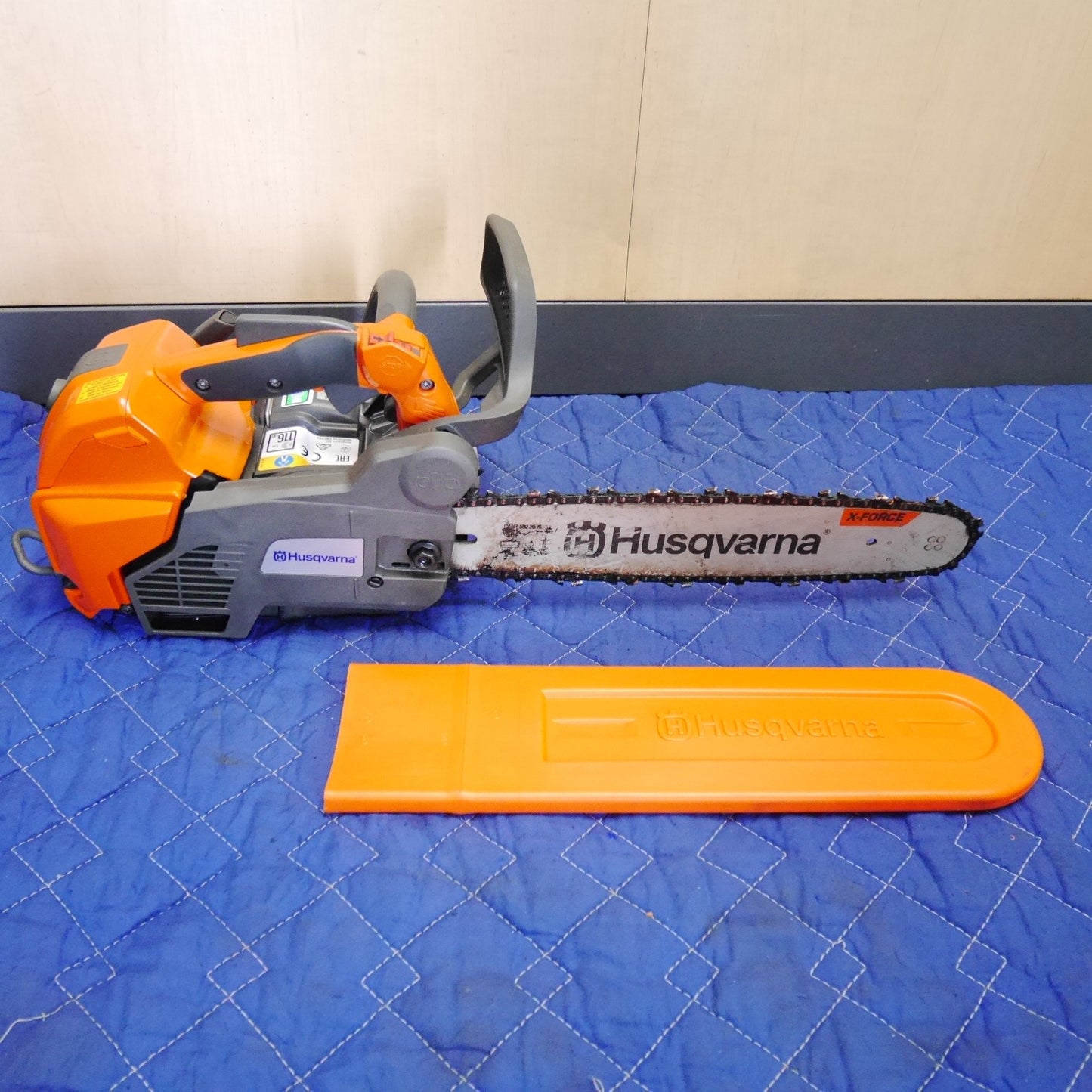 [送料無料] ☆Husqvarna ハスクバーナ エンジン チェーンソー T540XP チェンソー 切断機 ガイドバー 約35cm☆