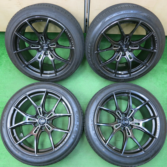 *送料無料* キレイ！センサー付★レクサス等 RAYS gram LIGHTS GL-57FXZ 245/45R20 275/40R20 ファルケン FK510 レイズ PCD120/5H★4031508イノ