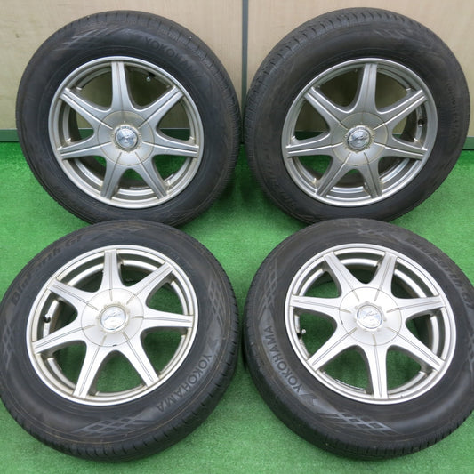 [送料無料] バリ溝！20年！9分★185/65R15 ヨコハマ BluEarth-GT JOKER ジョーカー 15インチ ブルーアースGT PCD100 114.3/4H マルチ★4103004NJノ