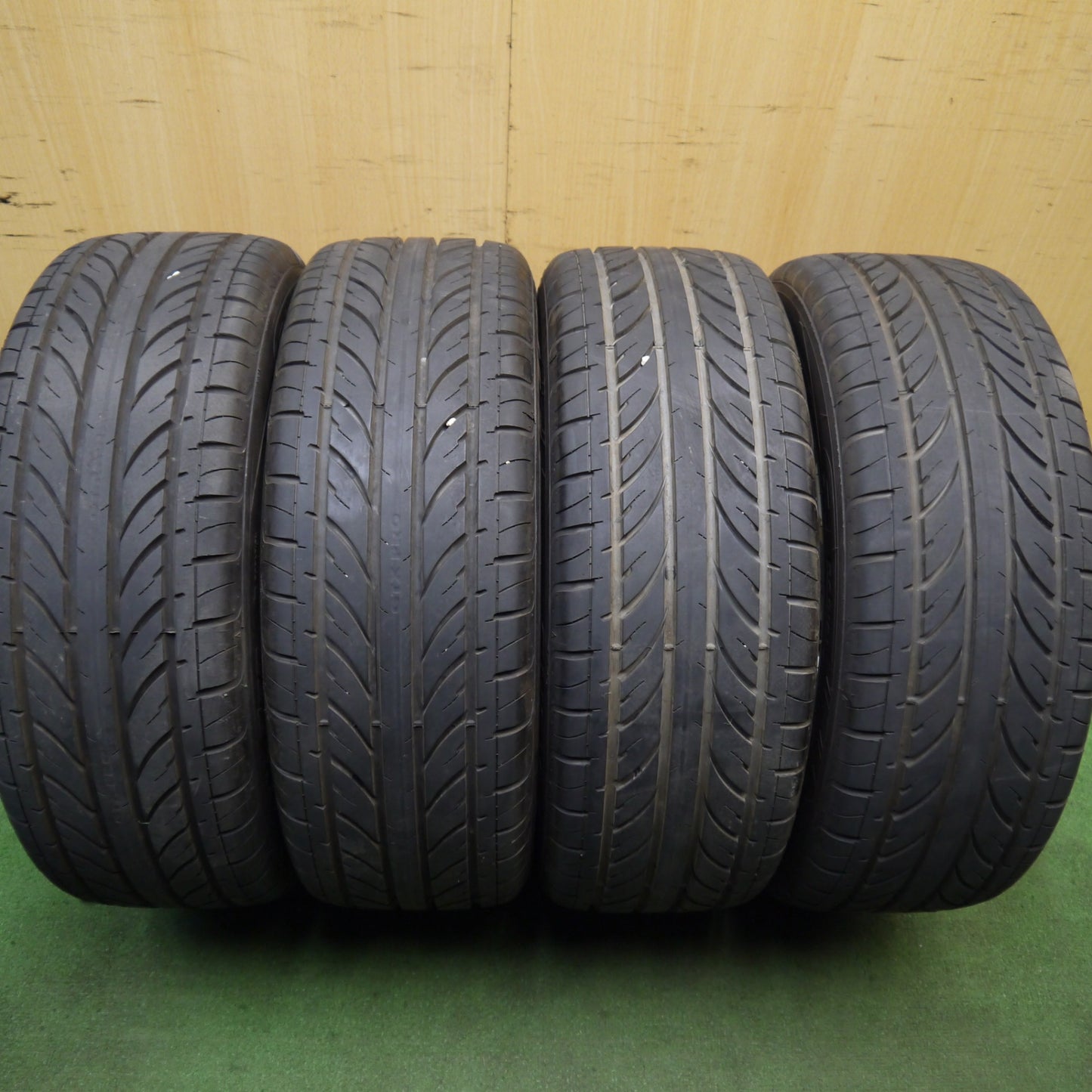 バリ溝！21年！9.5分★MINI ミニ クーパー S R55 R56 純正 195/55R16 GTラジアル CHAMPIRO GTX Pro 16インチ PCD100/4H★5072807Hノ