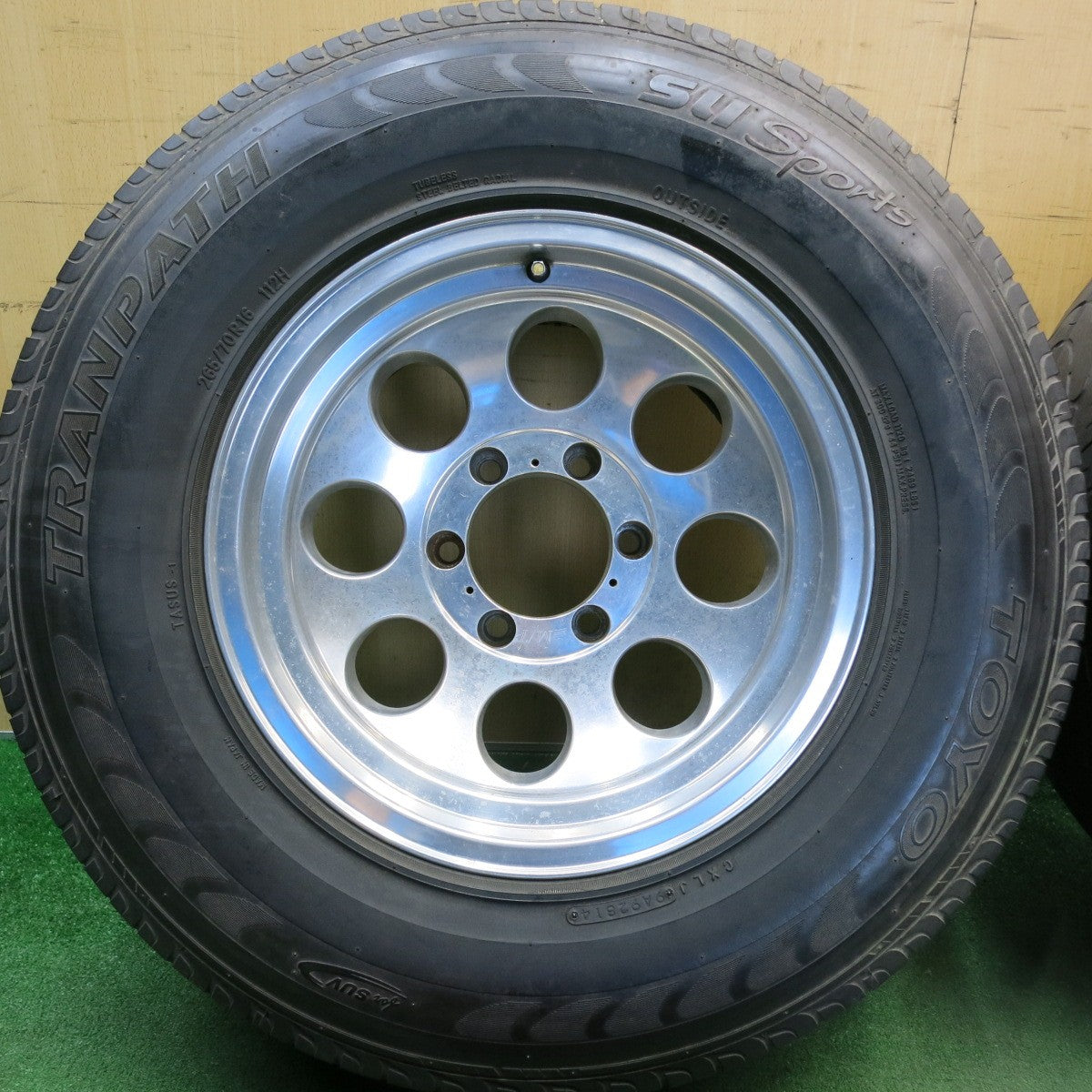 4本価格◎ミッキートンプソン MT-058 265/70R16 トーヨー トランパス SU Sports 16インチ PCD139.7/6H◎6061411HAノ