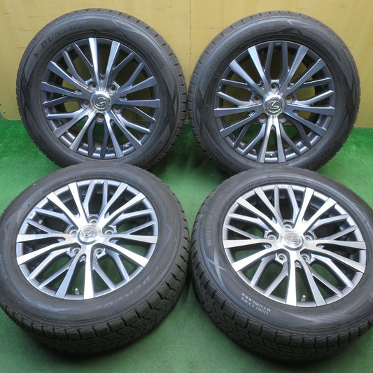センサー付！バリ溝！キレイ！9.5分★レクサス LX 570 純正 285/50R20 スタッドレス ダンロップ ウインターマックス SJ8 20インチ PCD150/5H★6030401NJス