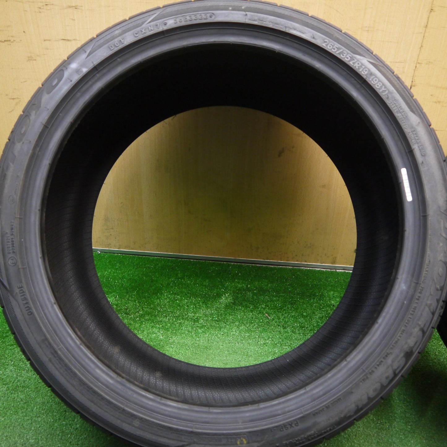 未使用！22年！2本★265/35R19 トーヨー プロクセス スポーツ タイヤ 19インチ レクサス GS RC IS マークX ベンツ Cクラス W205 等★5121606Hノタ