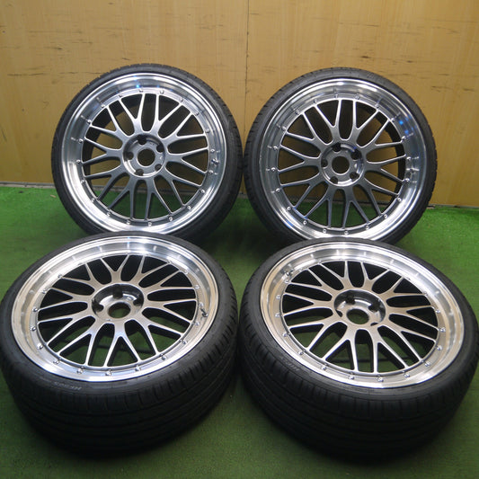 *送料無料* バリ溝！22年！9.5分★BBS LM タイプ 245/30R20 ハイフライ HF805 20インチ PCD114.3/5H★4022806Hノ