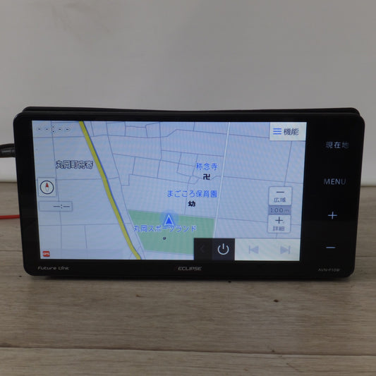 [送料無料] 現状品★デンソーテン イクリプス ECLIPSE メモリーナビゲーション内蔵 AVシステム AVN-P10W[26]★