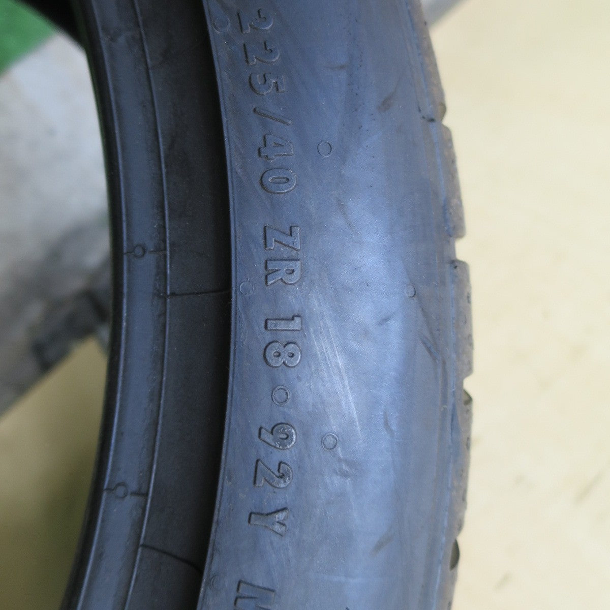 未使用！1本★225/40R18 コンチネンタル エクストリームコンタクト DWS06 プラス タイヤ 18インチ ワーゲン ゴルフ アウディ A3 MINI BMW 1シリーズ 等★6033003ナノタ