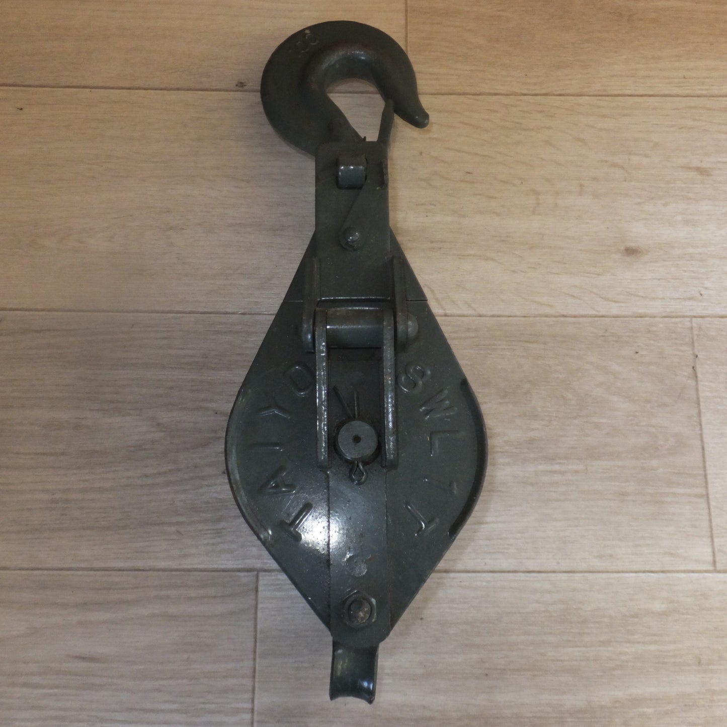 [送料無料] ★大洋製器 TAIYO 滑車 100mm SWL1T　75mm SWL0.5T　セット★