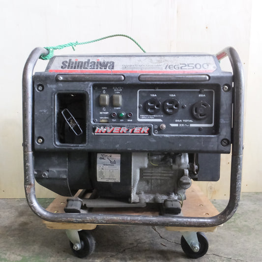 [送料無料] ◆新ダイワ shindaiwa やまびこ インバーター 発電機 iEG2500 100V 50/60Hz ガソリンエンジン◆