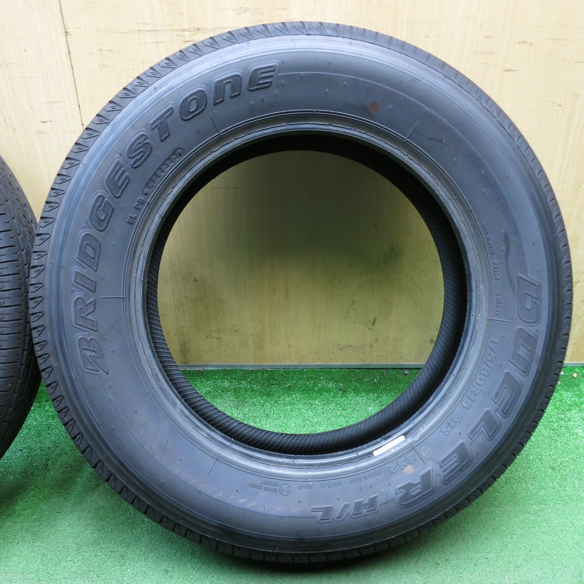 新車外し！23年◎ジムニー 等 175/80R16 ブリヂストン デューラー H/L 852 DUELER タイヤ 16インチ◎6091101KKノタ