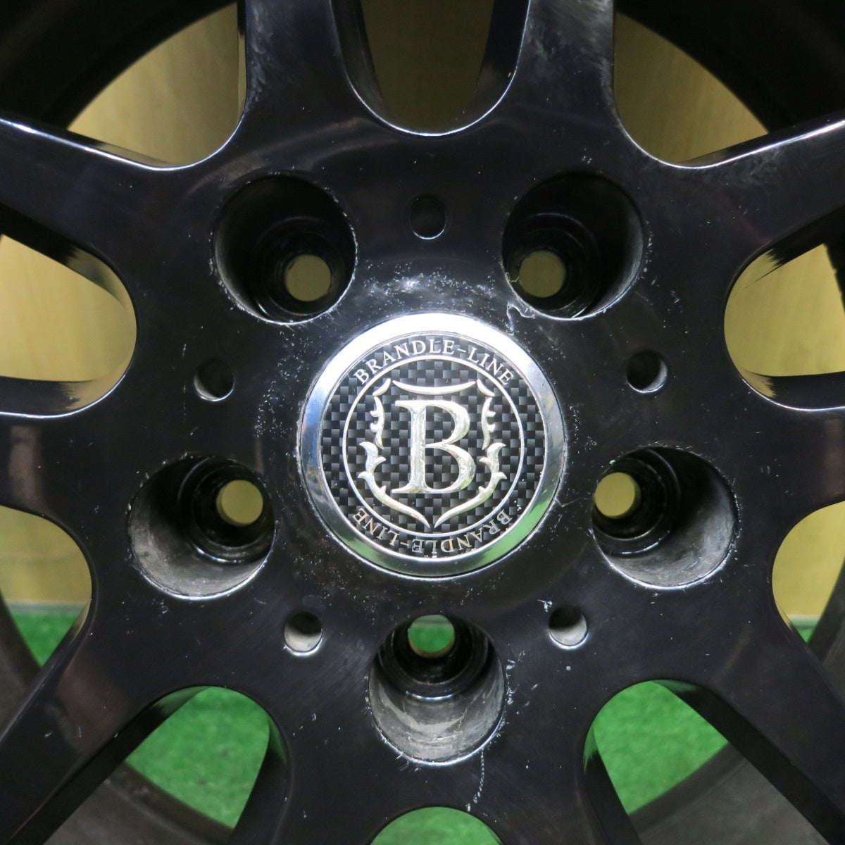 バリ溝！9.5分★スタッドレス 225/65R17 ヨコハマ アイスガード G075 BRANDLE-LINE ブランドルライン 17インチ PCD114.3/5H★5080802HAス