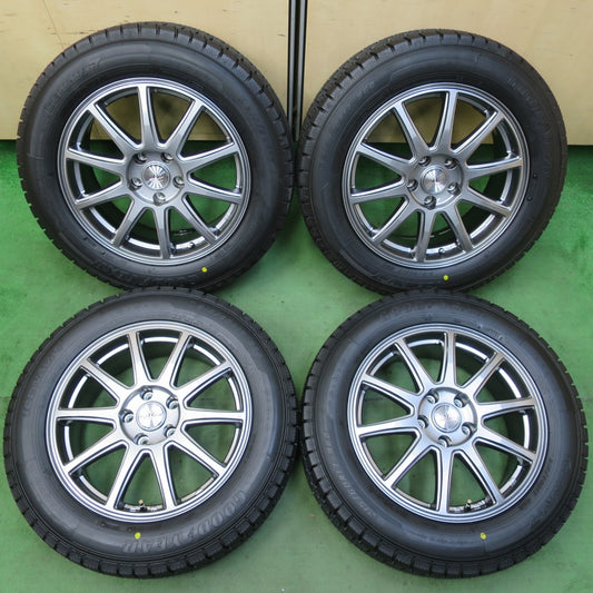 未使用！24年★LOXARNY SPORT 215/60R17 スタッドレス グッドイヤー アイスナビ7 17インチ ロクサーニ スポーツ PCD114.3/5H★5071602イス