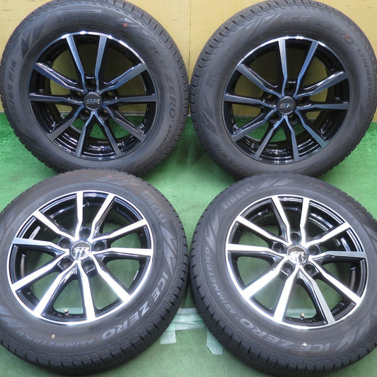 バリ溝！23年！キレイ！9分◎スタッドレス 195/65R16 ピレリ アイスゼロ アシンメトリコ STRANGER ストレンジャー 16インチ PCD114.3/5H◎6100402NJス