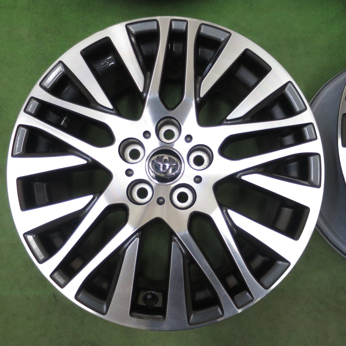 4本価格◎トヨタ 30系 アルファード ヴェルファイア 純正 ホイール 18インチ 18×7.5J PCD114.3/5H◎6102001NGホ