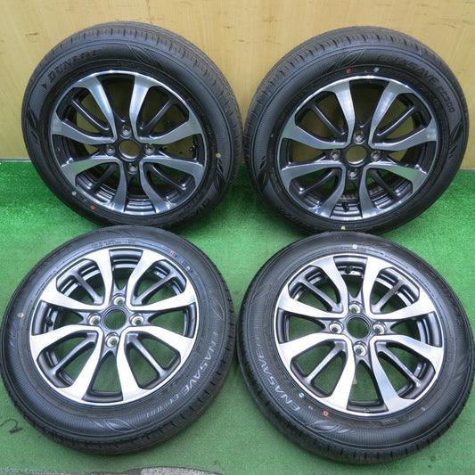 新車外し！25年★ホンダ N-BOX カスタム 純正 155/65R14 ダンロップ エナセーブ EC300 14インチ Nボックス PCD100/4H★5052303HAノ