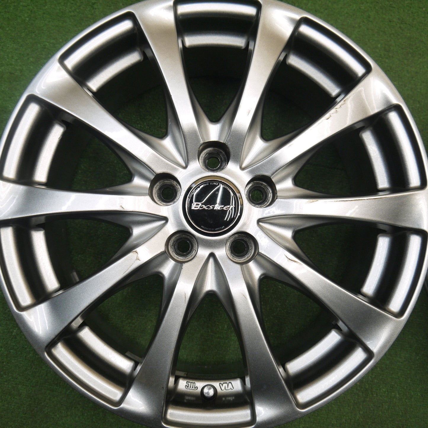 4本価格★プリウス ウィッシュ カローラ 等 Exsteer HOTSTUFF 16インチ エクスター ホットスタッフ 16×6.5J PCD100/5H★5120907Hホ