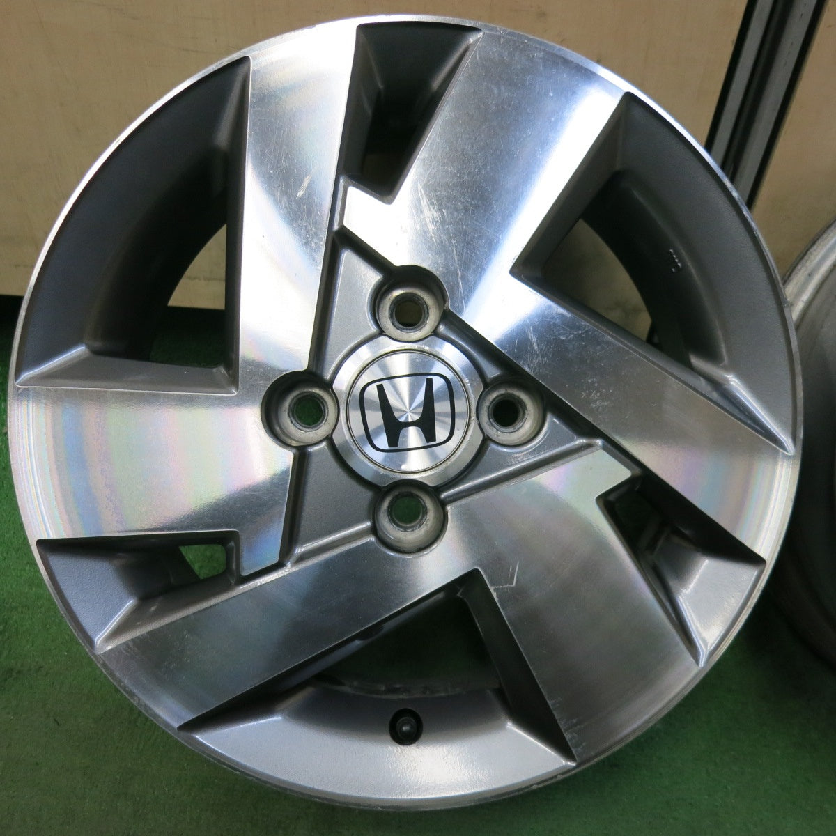 4本価格★ホンダ JE1 JE2 ゼスト スパーク 純正 ホイール 14インチ 14×4.5J PCD100/4H★5062411SYホ