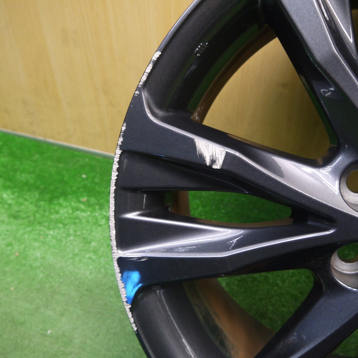 1本価格★トヨタ 210系 カローラ ツーリング W×B 純正 ホイール 17インチ 17×7.5J PCD100/5H★6021607Hホ