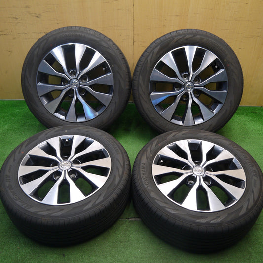 [送料無料] バリ溝！23年！9.5分★日産 C27 セレナ ハイウェイスター 純正 195/60R16 ヨコハマ BluEarth-RV RV03 16インチ PCD114.3/5H★5033103Hノ