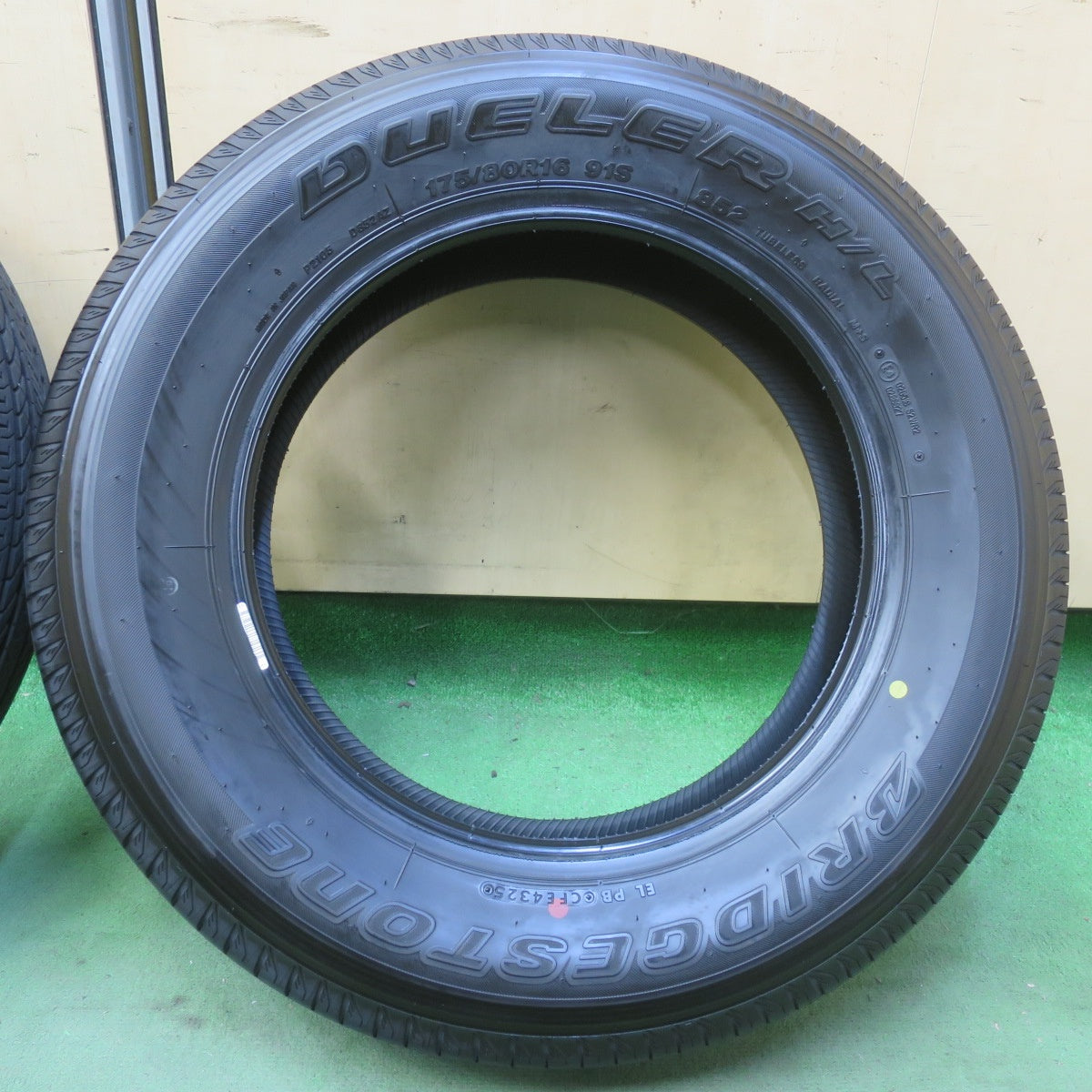 新車外し！25年◎ジムニー 等 175/80R16 ブリヂストン デューラー H/L 852 DUELER タイヤ 16インチ◎6083119イノタ
