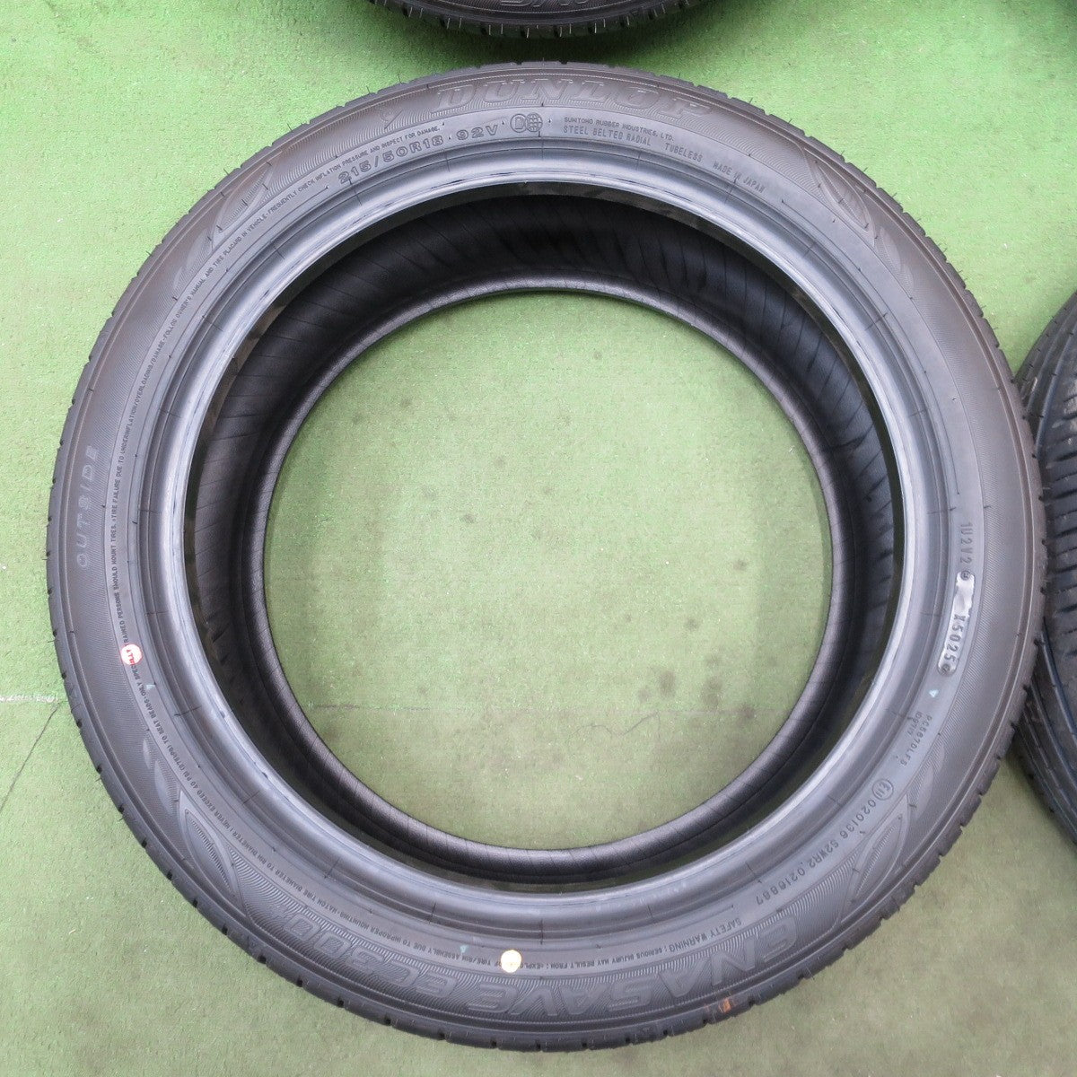 新車外し！25年★215/50R18 ダンロップ エナセーブ EC300+ タイヤ 18インチ ヤリスクロス CX-3 等★6031302NGノタ
