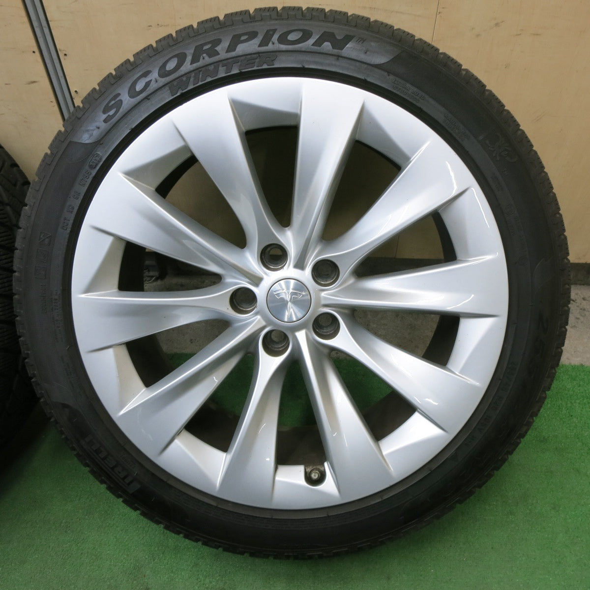 センサー付き★テスラ モデルX 純正 255/45R20 275/45R20 スタッドレス ピレリ スコーピオン WINTER 20インチ PCD120/5H★6012004ナス