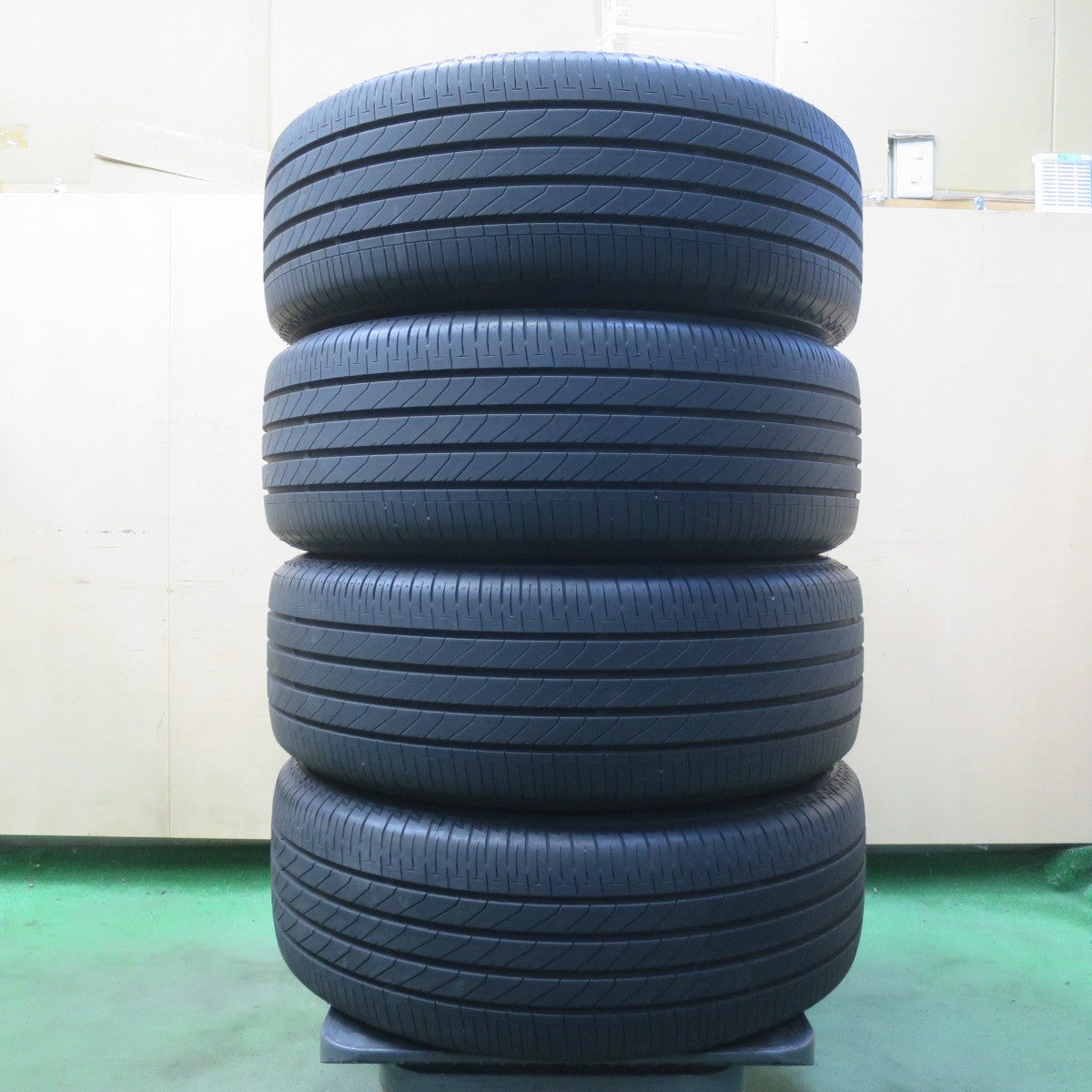 バリ溝！24年！キレイ！9分◎WORK EMOTION D9R 215/55R17 ブリヂストン トランザ T005A ワーク エモーション 17インチ PCD114.3/5H◎6071807イノ