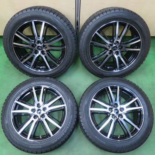 [送料無料] バリ溝！キレイ！8.5分★スタッドレス 235/50R18 ダンロップ ウインターマックス WM02 AXEL アクセル 18インチ PCD114.3/5H★5012515イス