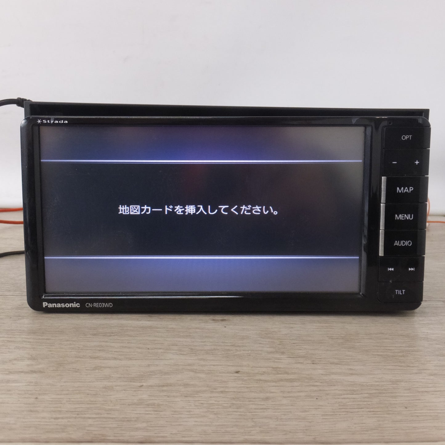 [送料無料] 現状品★パナソニック Panasonic SDカーナビステーション Strada CN-RE03WD(21)★