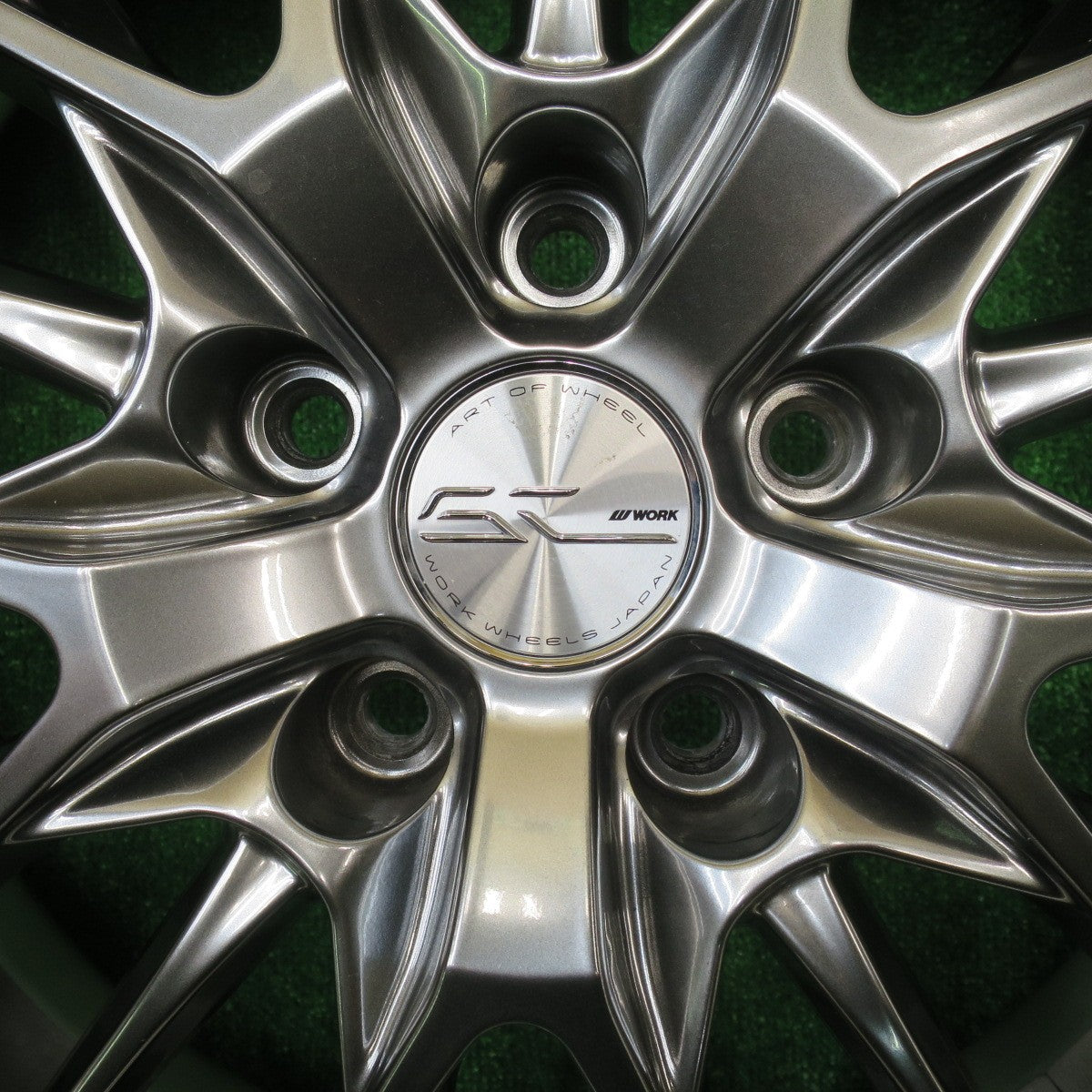 バリ溝！23年！キレイ！9.5分★WORK SCHWERT SG2 245/45R19 スタッドレス ピレリ アイスゼロ アシンメトリコ ワーク シュヴァート 19インチ PCD114.3/5H★5100701NJス