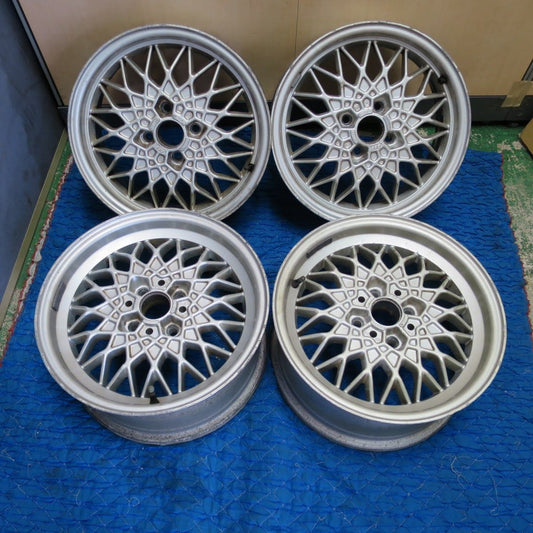 超希少 ゴルフ2等★BBS ホイール 西ドイツ製 15インチ  15×6J 15×7J PCD100/4H★5101001シホ