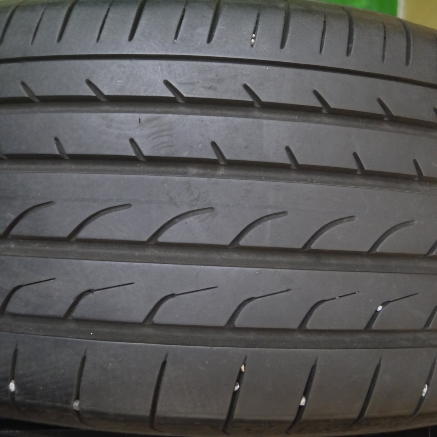 [送料無料] バリ溝！9分★スバル XV 純正 225/55R17 ヨコハマ ブルーアース RV-02 ダンロップ LE MANS V 17インチ PCD100/5H★5022811Hノ