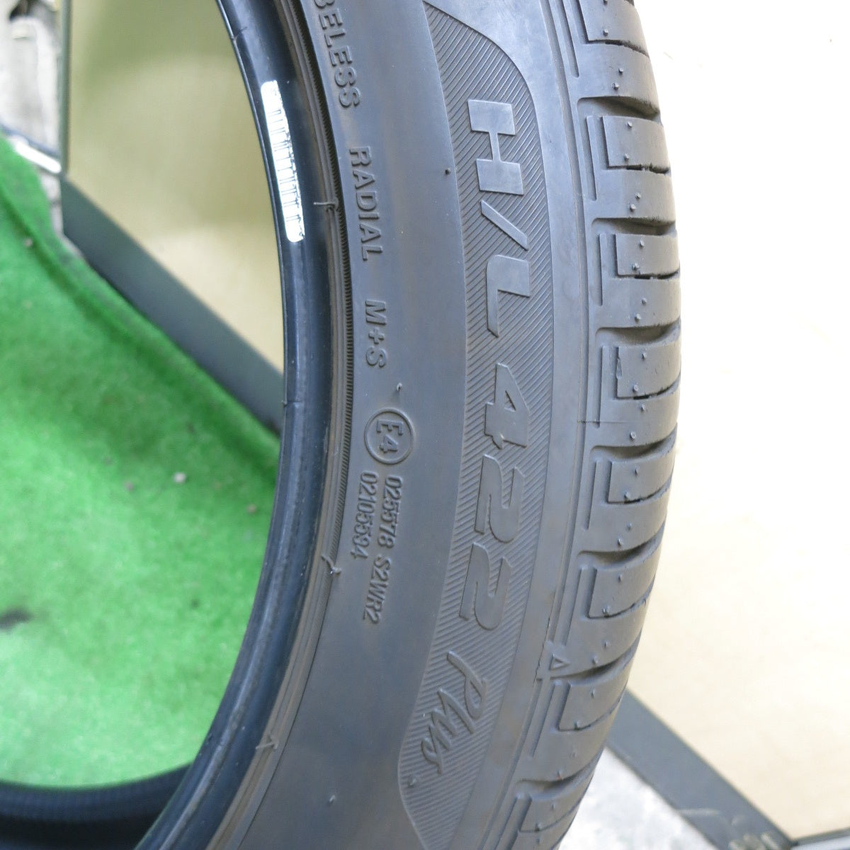 バリ溝！21年！9.5分！2本★255/45R20 ブリヂストン エコピア H/L 422 Plus プラス 20インチ タイヤ アウトランダー アリア エクストレイル 等★5110503ナノタ