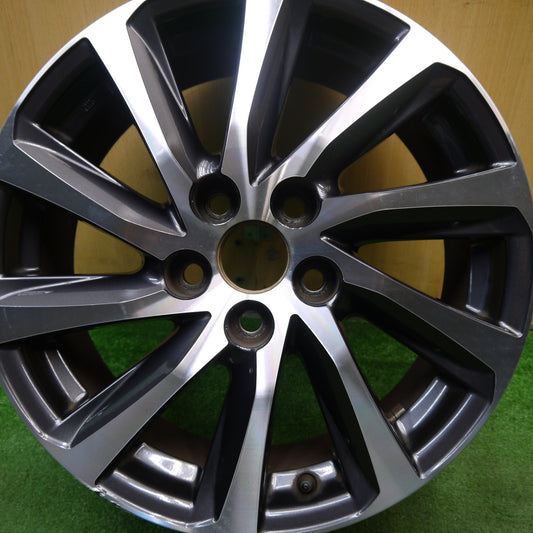 1本価格★トヨタ 30系 アルファード ヴェルファイア 純正 ホイール 17インチ 17×6.5J PCD114.3/5H★5060904Hホ