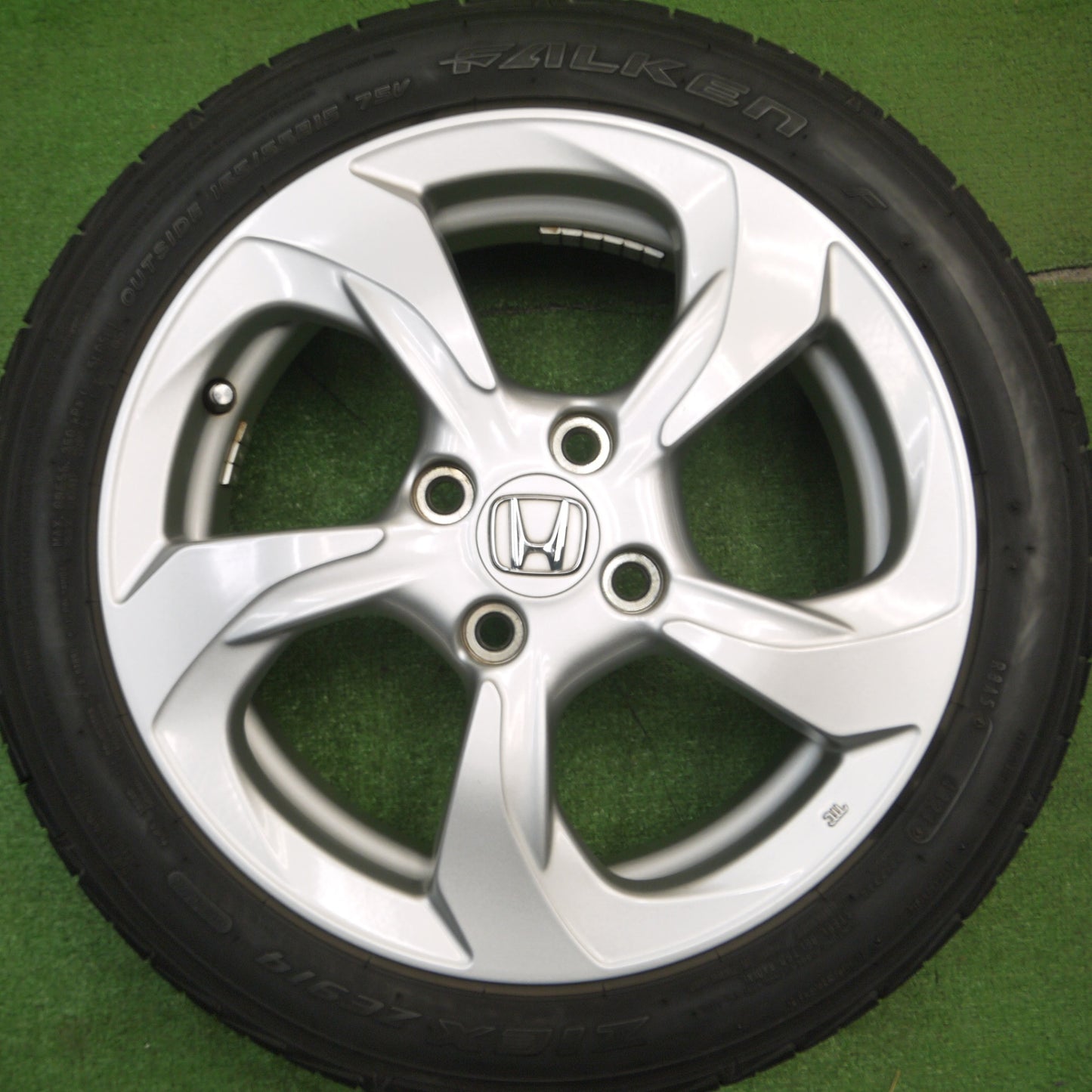 [送料無料] バリ溝！21年！キレイ！9分★ホンダ S660 純正 165/55R15 195/45R16 ファルケン ZIEX ZE914 15インチ 16インチ PCD100/4H★5010708Hノ