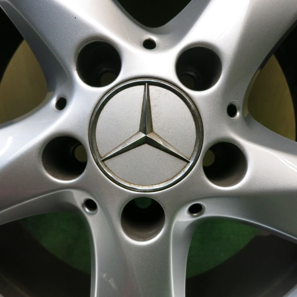 キレイ★ベンツ W447 Vクラス 純正 225/55R17 スタッドレス ミシュラン X-ICE SNOW 17インチ PCD112/5H★5080307HAス