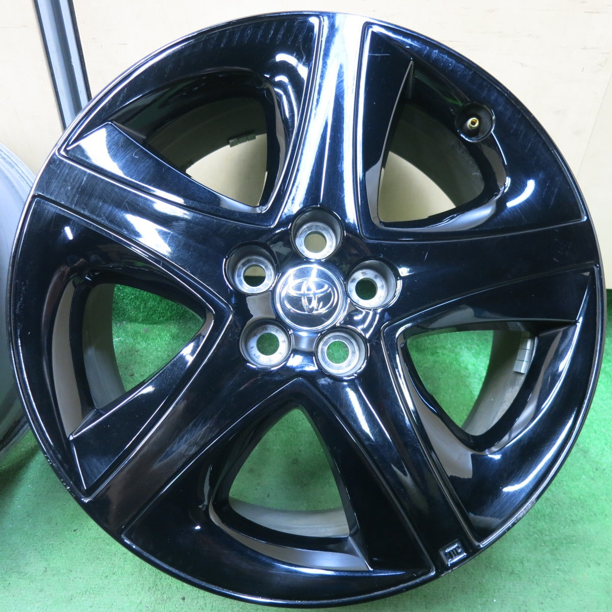 4本価格★トヨタ 50系 プリウス ツーリング 純正 ホイール 17インチ 17×7J PCD100/5H★5061112SYホ
