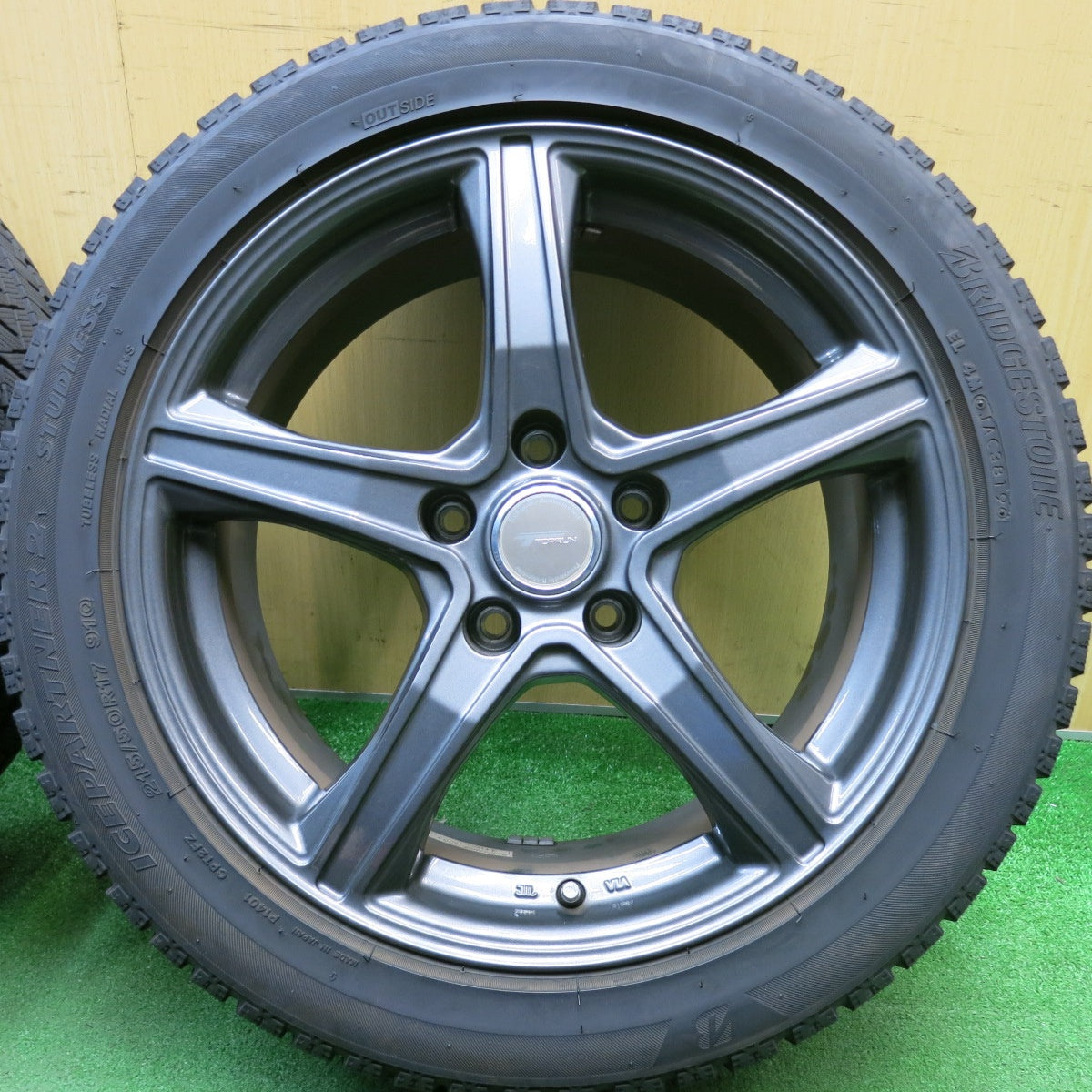 4本価格★スタッドレス 215/50R17 ブリヂストン アイスパートナー2 TOPRUN トップラン 17インチ PCD114.3/5H★6041207HAス