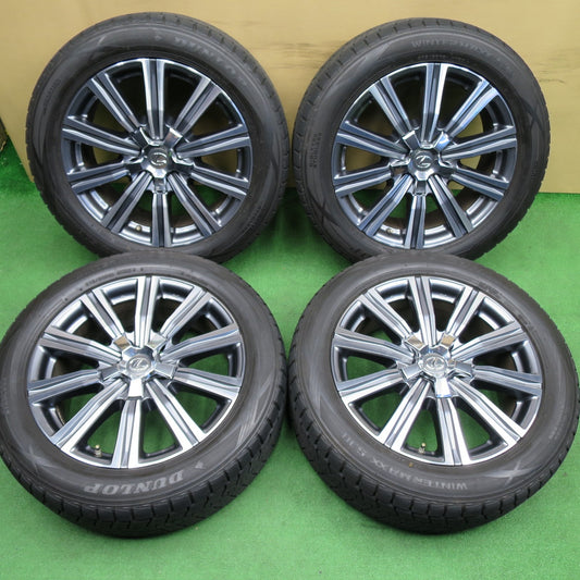 センサー付！バリ溝！9分★レクサス LX 570 純正 275/50R21 スタッドレス ダンロップ ウインターマックス SJ8 21インチ PCD150/5H★6041204NKス