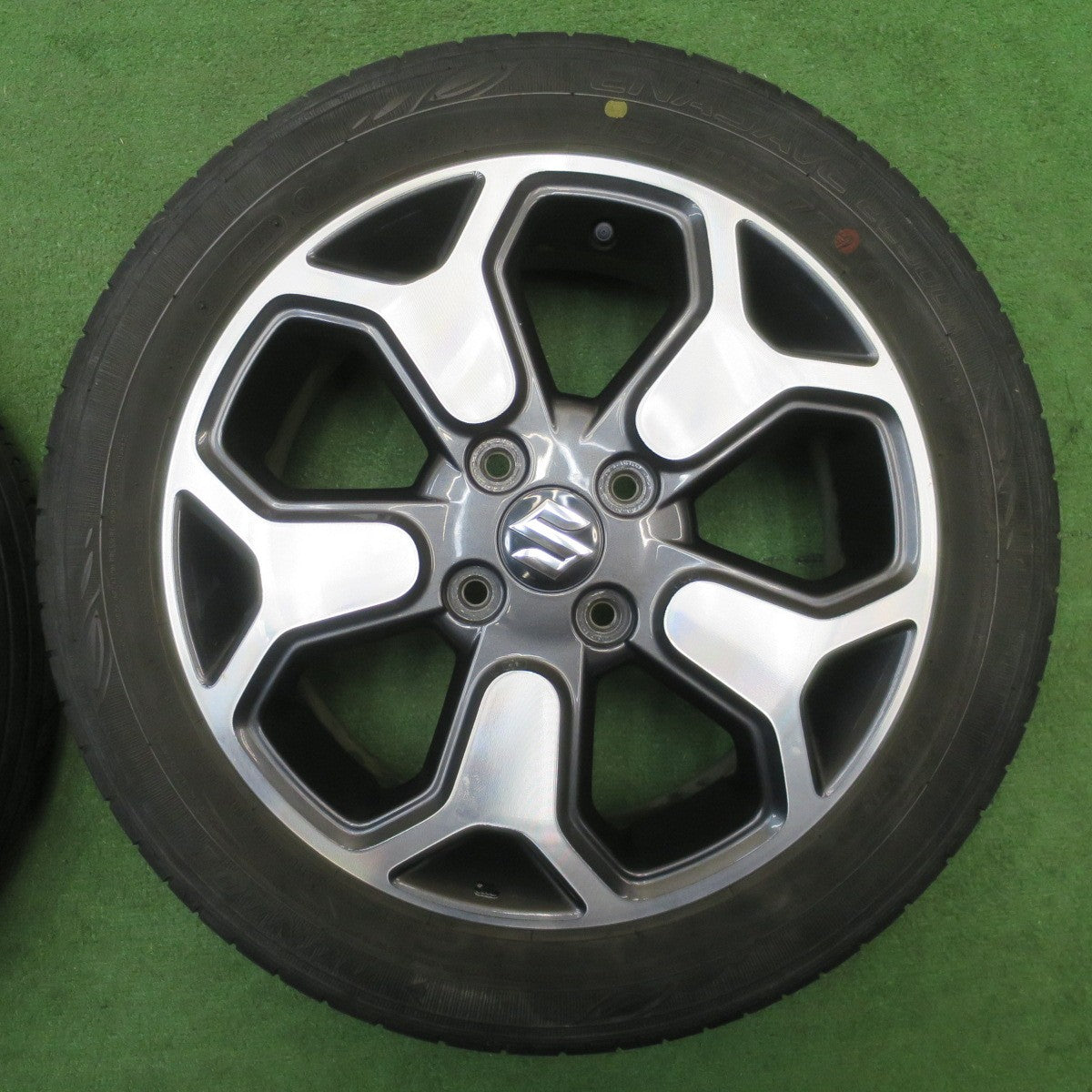 4本価格！23年★スズキ ハスラー 純正 165/60R15 ダンロップ エナセーブ EC300+ 15インチ PCD100/4H★6040904NJノ