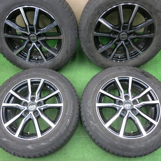 [送料無料] バリ溝！9分★プリウス 等 195/65R15 スタッドレス インターステート DURATION 30 STRANGER ストレンジャー 15インチ PCD100/5H★4121807NJス